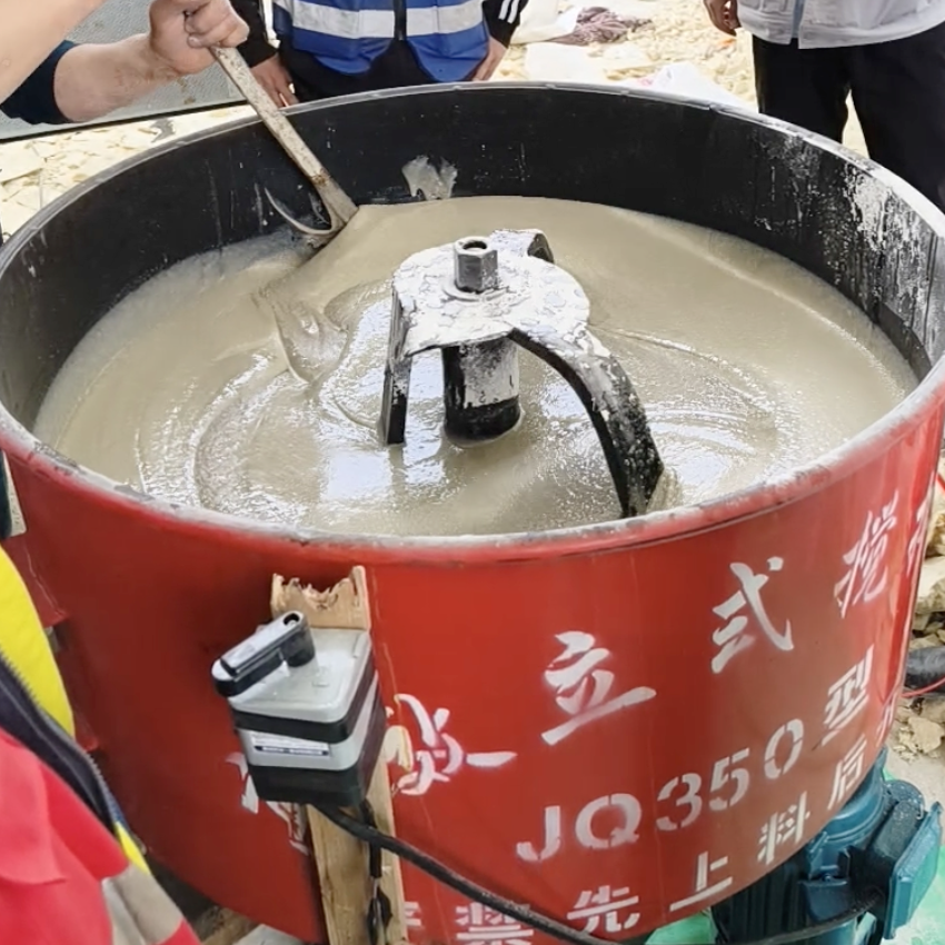 万盛汽轮机余热压缩机导热油设备底座耐高温环氧树脂灌浆料